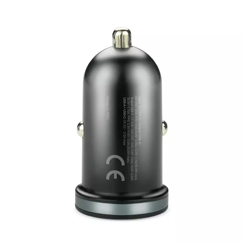 Automobilinis kroviklis everActive CC-30Q QC3.0 35W — 1x USB-A, 1x USB-C, greitas įkrovimas