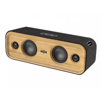 Marley Get Together 2 Speaker Bluetooth juodas nešiojamas belaidis garsiakalbis