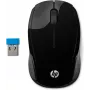 HP Wireless Mouse 200, ambidekstrinė, optinė, RF belaidė, 1000 DPI, juoda