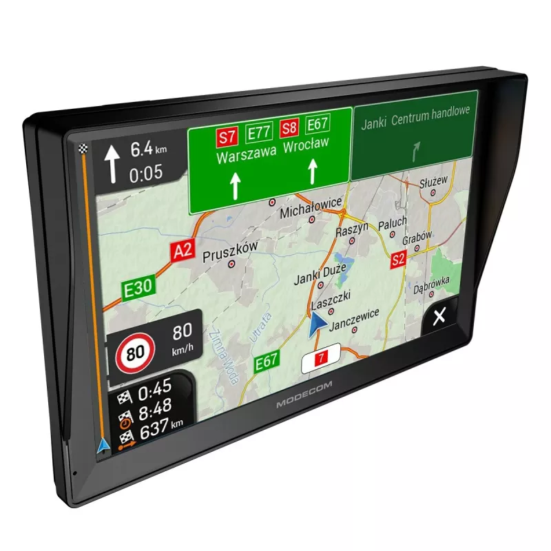 MODECOM FreeWAY CX 9.3 PLUS automobilinė navigacija + iGO Navigation Truck (1 metų atnaujinimai)
