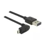 USB kabelis DeLOCK 83857 USB 2.0 3 m USB A Micro-USB B Juodas