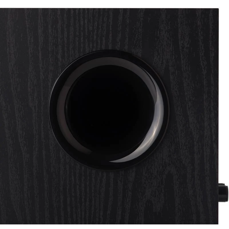 Aktyvus žemųjų dažnių garsiakalbis Edifier T5, stereo RCA įėjimas/išėjimas, juoda, 70 W (šiek tiek pažeista pakuotė)