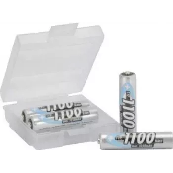 Ansmann Micro AAA įkraunamos NiMH baterijos 4 vnt. + dėžutė 1100 mAh 1,2 V 1311-0002