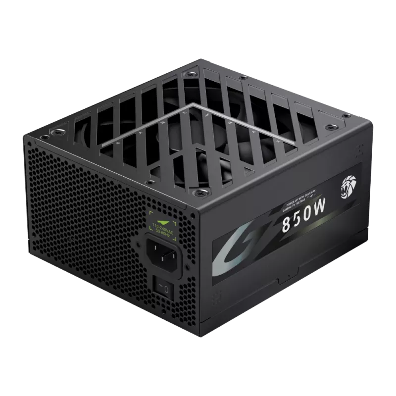 Gamemax GZ 850G 850W maitinimo blokas, 80 PLUS Gold, pilnai modulinis
