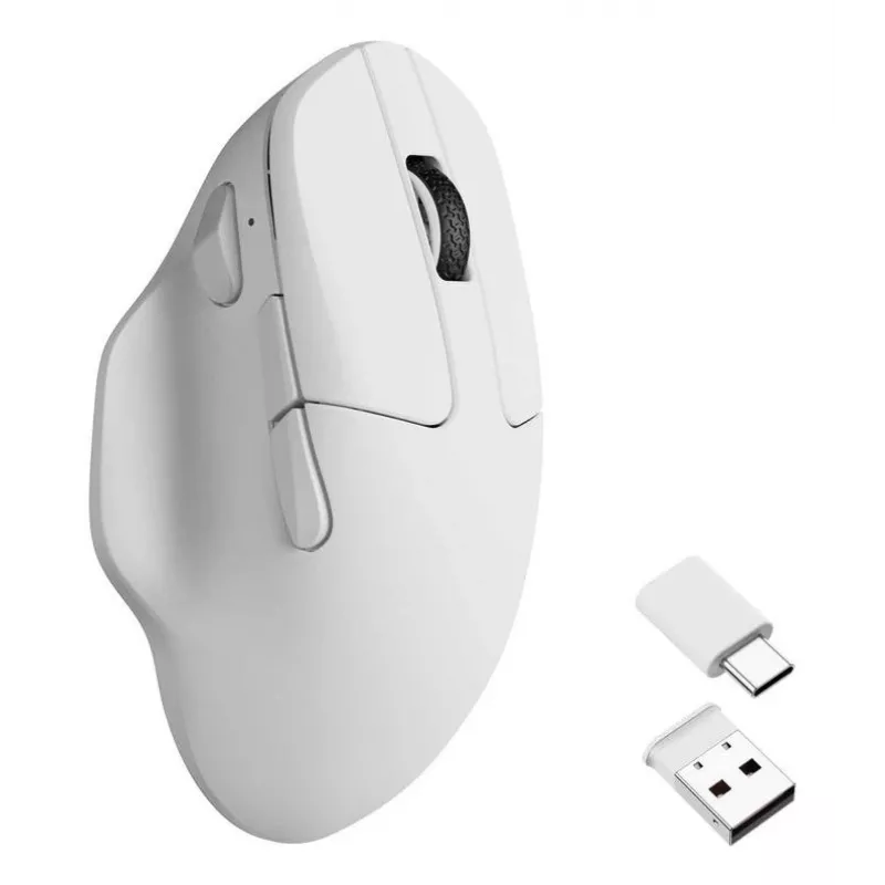 Keychron M7-A3 pelė ambidekstrinė Bluetooth USB Type-C 26000 DPI balta