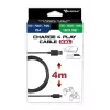 USB laidas Subsonic SA5355 4m USB 2.0 A – Micro-USB A juodas
