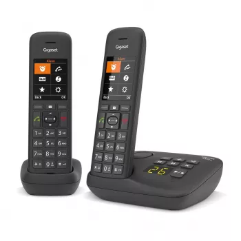 Analogo/DECT belaidis telefonas Gigaset C575A Duo, 2 rageliai