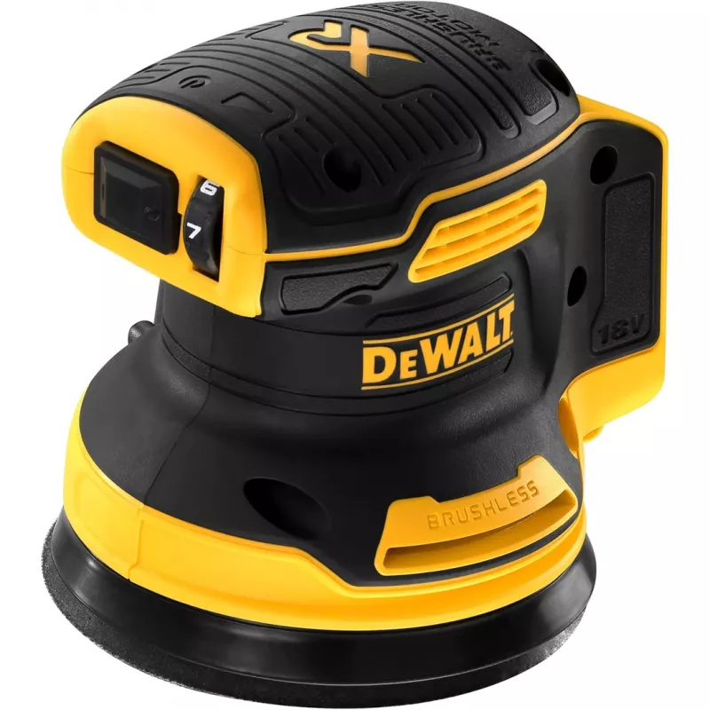 Ekscentrinis šlifuoklis DeWalt DCW210N, 18 V XR, be akumuliatoriaus