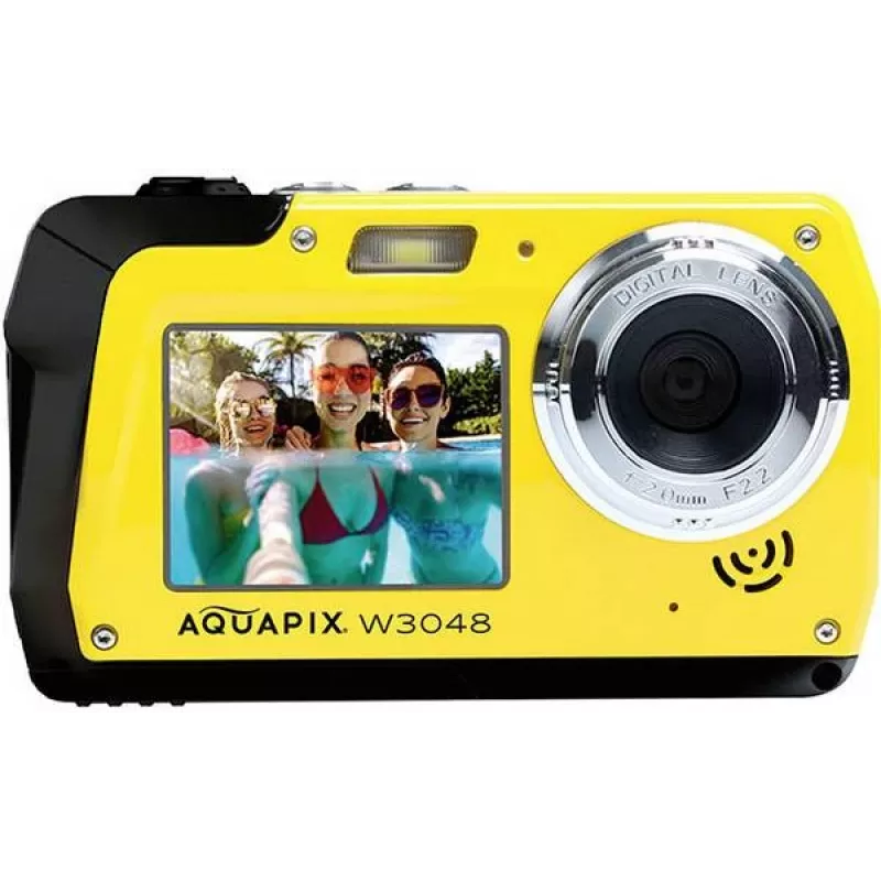 Vandeniui atspari kompaktinė kamera Easypix W3046 Edge Geltona