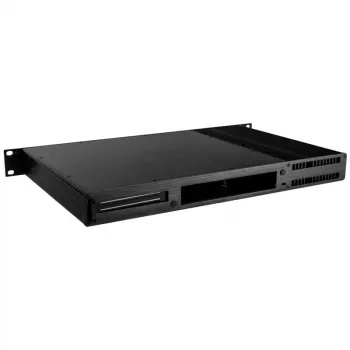 Rack Akasa Galileo TU3, 1U, 19 inch, juodas