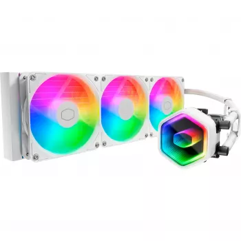 Cooler Master MasterLiquid 360 Core II Baltas procesoriaus skysčio aušinimo rinkinys 4,72 (12 cm) 1 vnt.