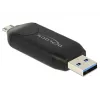 Card Reader DeLOCK 91734 USB/Micro-USB Juoda