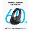 Ausinės ant ausų Anker Soundcore Q11i, Bluetooth 5.0, iki 20 h baterija, įmontuotas mikrofonas, tamsiai pilka