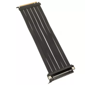 Kolink PCI Express 5.0 x16 į x16 Riser-Cable, 180 laipsnių, juoda - 30 cm