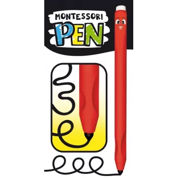 Mokomasis rinkinys Montessori Rašymas mokykla su 18 planšečių