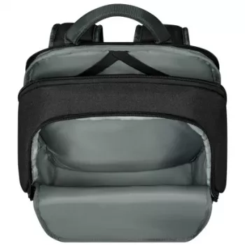 WENGER Next 23 Move 40,64 cm 16 colių kuprinė nešiojamam kompiuteriui su planšetės kišene, Gravity Black
