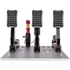 Simagic P2000 hidraulinis 3 pedalų rinkinys, 100KG Loadcell - Crimson Edition