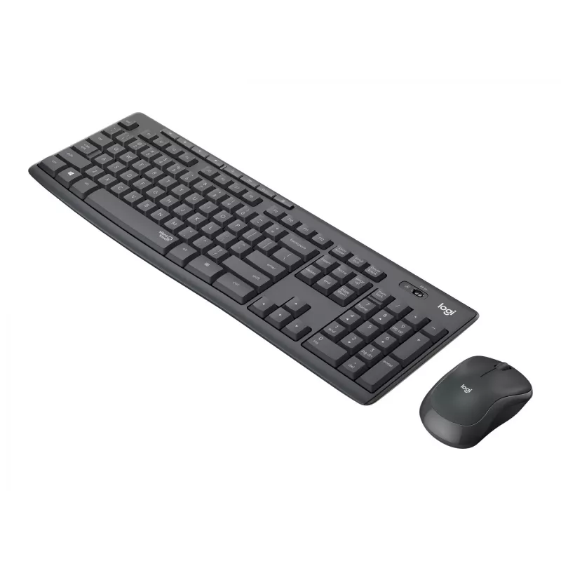 LOGITECH MK295 Tylus belaidis rinkinys GRAPHITE