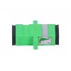 Extralink SC/APC vienmodis simpleks adapteris, žalias