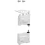 Hager durų vyris, universalios jungtys, IP44/54 FZ746S (FZ746S)
