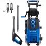 Nilfisk PREMIUM 180-10 EU aukšto slėgio plovimo įrenginys, vertikalus, elektrinis, 610 l/h, 2900 W, mėlynas, juodas