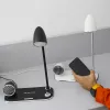 Stalinė lempa Tellur TLL151361 su belaidžiu Qi įkrovikliu ir Bluetooth garsiakalbiu, reguliuojamu apšvietimu