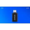 Savio AK-80 vaizdo kabelio adapteris 0 m USB A tipo USB C tipo juodas