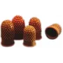 Rexel Thimblettes Velos dydis 00 - 15mm skersmuo, oranžinė, guminė, dėžutė po 10 vnt.