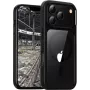 Dėklas telefonui jt berlin BackCase JT Berlin Pankow Hybrid MagSafe, skirtas Apple iPhone 17 Pro Max, juodas permatomas
