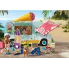 PLAYMOBIL žaidimų rinkinys Ledų furgonas ir banglenčių parduotuvėlė 71904 su figūrėlėmis