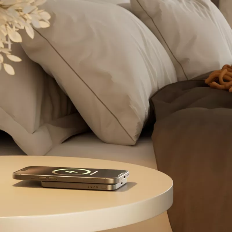 Magnetinis powerbank 5000mAh MagSafe/Qi2 juodas
