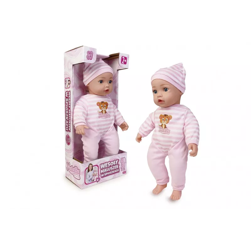 Lėlė Artyk Natalia Baby Doll 45 cm – minkštu kūnu, žaidimų lėlė
