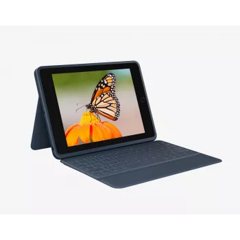 Logitech 920-009659 Blue – tvirta klaviatūra su dėklu iPad 10,2 colių