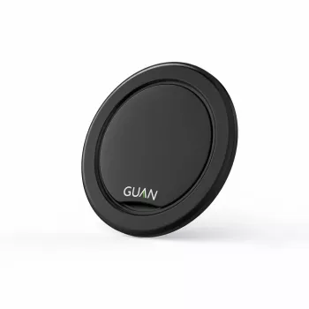 GUAN MagSafe žiedas, skirtas iPhone, juodas, GA-SPG23PBLK