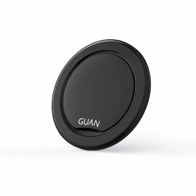 GUAN MagSafe žiedas, skirtas iPhone, juodas, GA-SPG23PBLK