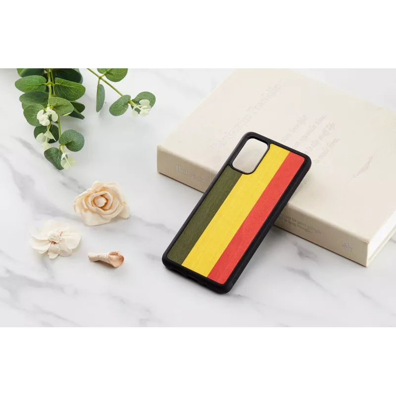 Apsauginis dėklas Man and Wood Galaxy S20+ reggae black