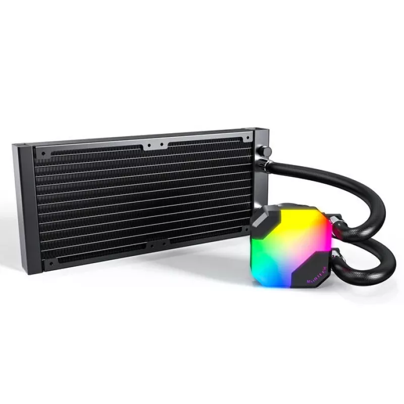 Vandens aušintuvas CPU Montech Hyper Flow ARGB 240 mm, juodas