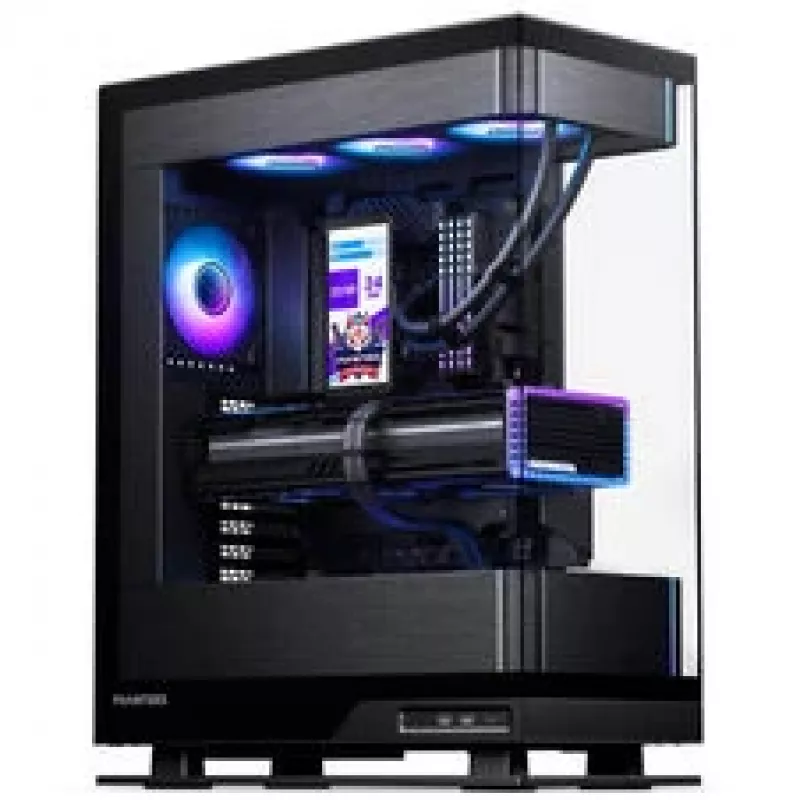 Phanteks Glacier One 360M25 LCD AiO skystas aušinimas, 6 colių ekranas - 360 mm, juoda