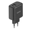 Laikiklis SAVIO LA-06/B USB Type-C 30W Power Delivery 1x USB-C Juodas, 5–20V, 3A/9V, 3A/5V, 3A/12V, 2.1A