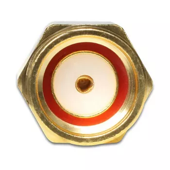 Koaksialinis kabelis DeLOCK 88475 0,32m RP-SMA Auksinis Juodas