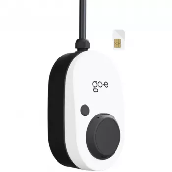 Kroviklis GO-E Gemini 2.0, 22 kW (32A 3 fazės), Wallbox Baltas/juodas, be kabelio, 4G/LTE
