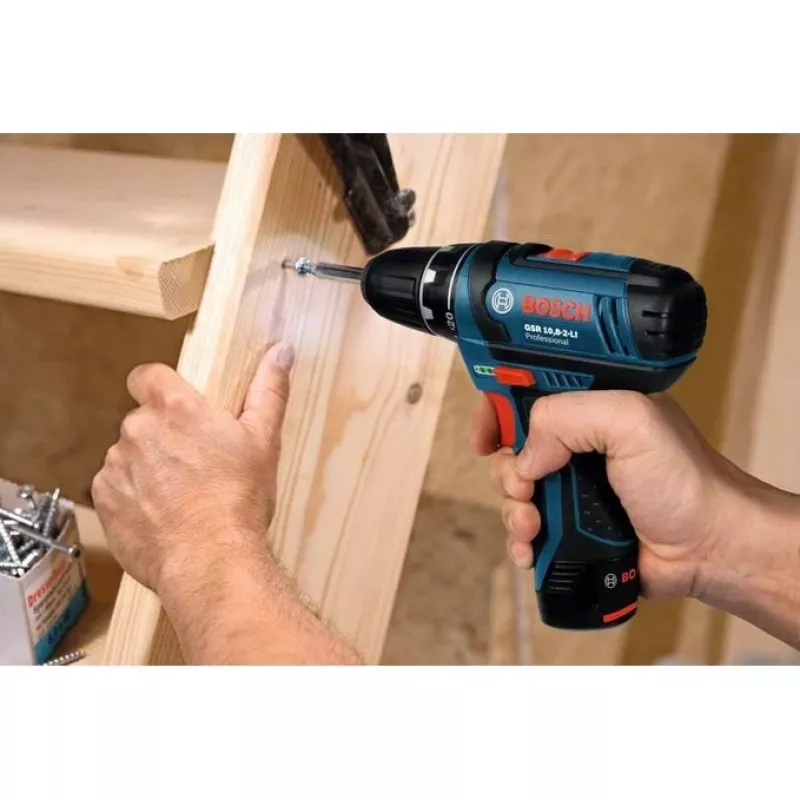 Bosch GSR 10,8-2-LI Professional gręžtuvas-suktuvas 10,8 V, 30 Nm, 10 mm griebtuvas