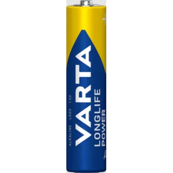 Šarminės baterijos Varta Longlife Power AAA Micro (LR03) – 12 vnt. pakuotė