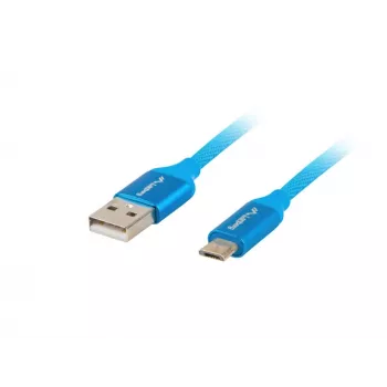 LANBERG USB 2.0 Micro-B (M) – A (M) 1 m QC laidas