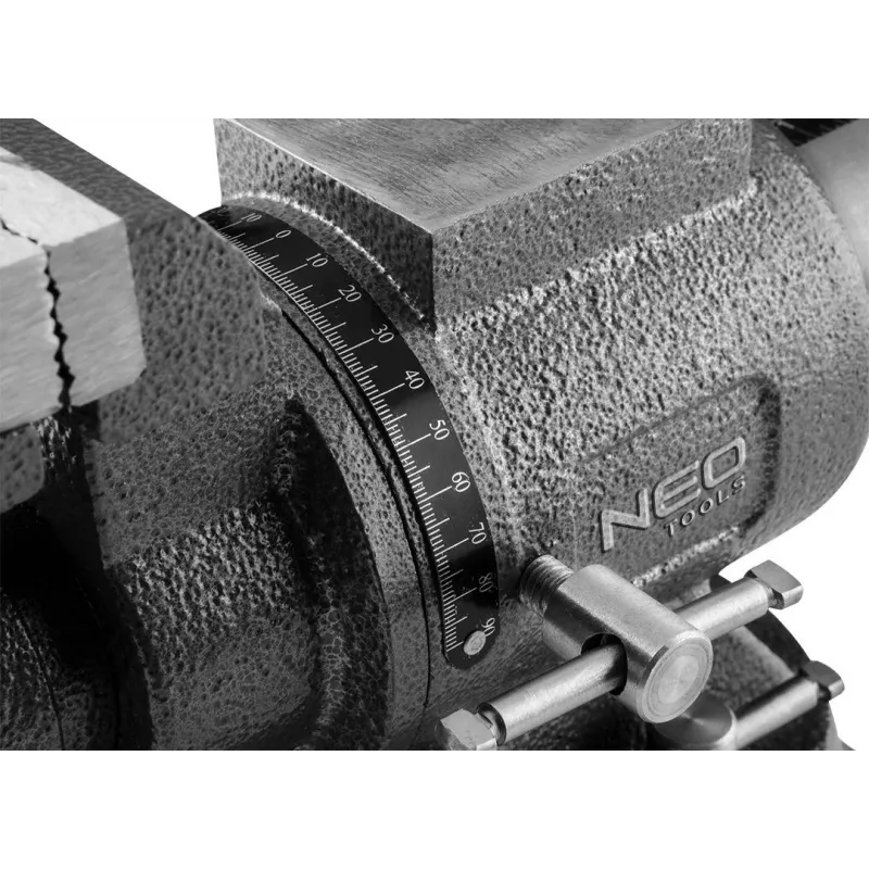 Pasukamas šaltkalvio spaustuvas NEO tools 100 mm 360° (model 35-030)