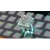 Savio ASTRAL WHITE JADE 3 COLOURS klaviatūra, žaidimų, USB, QWERTY US International