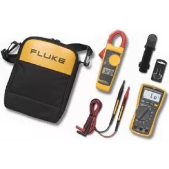 Fluke 117/323 elektriko kombinuotas rinkinys: skaitmeninis multimetras ir spaustuvinis matuoklis (FLUKE-117/323)