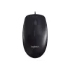 Logitech M90 laidinė optinė biuro pelė — 1000 DPI, ambidekstrinė, USB Type-A, juoda