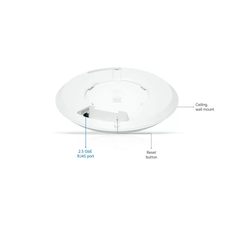 Ubiquiti U7 Long-Range 7300 Mbit/s Baltas Power over Ethernet (PoE)