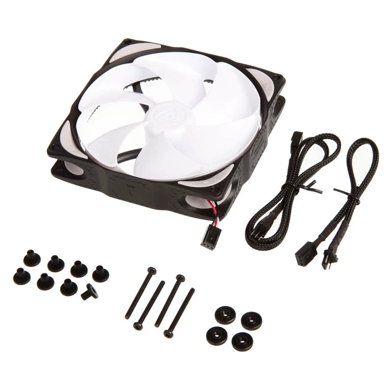 Ventiliatorius Noiseblocker eLoop B12-3 120 mm baltas